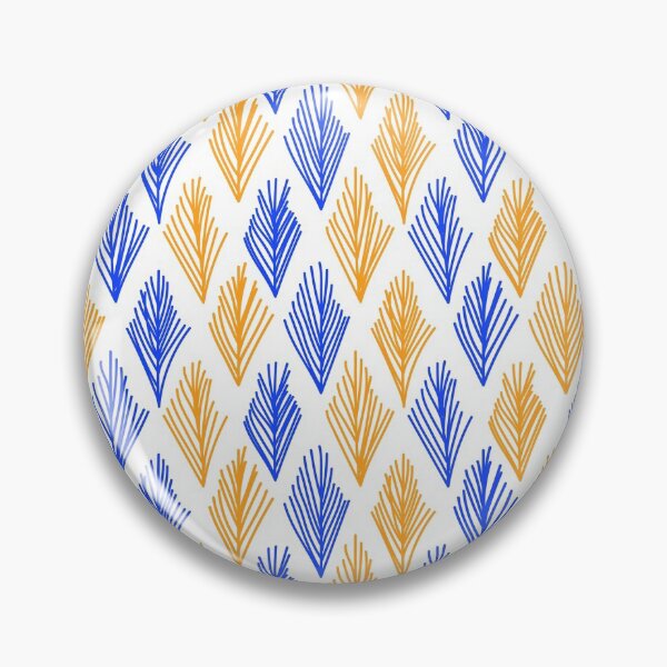 Item preview, Traditional Navy Blue and Yellow Pattern designed and sold by cadinera.