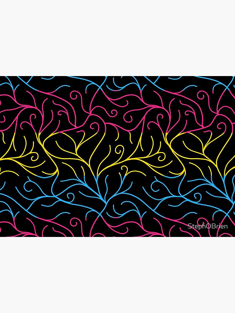 Black Velvet, Pansexual Flag Vines by StephOBrien