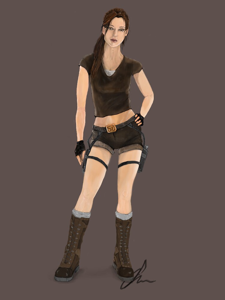 lara croft t shirt