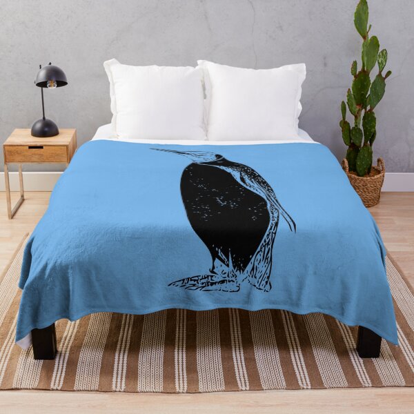 Aperçu de l'œuvre King Penguin Black Print créée et vendue par designsasstultd.