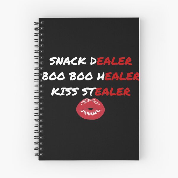 Item preview, SNACK DEALER BOO BOO HEALER KISS STEALER BIRTHDAY gift designed and sold by GBDesigner.