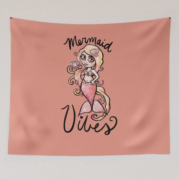 Item preview, Mermaid Vibes designed and sold by FrictionMaxxing.