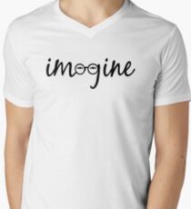 Imagine - John Lennon Men's V-Neck T-Shirt