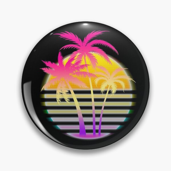 Item preview, Palm Trees Beach 1980s designed and sold by Jay Bayne.