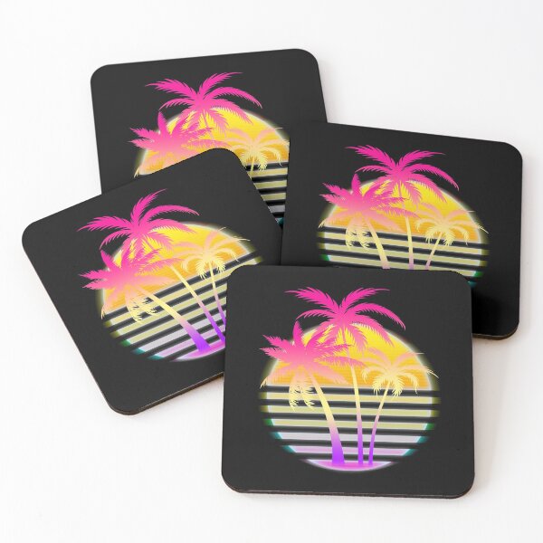 Item preview, Palm Trees Beach 1980s designed and sold by Jay Bayne.