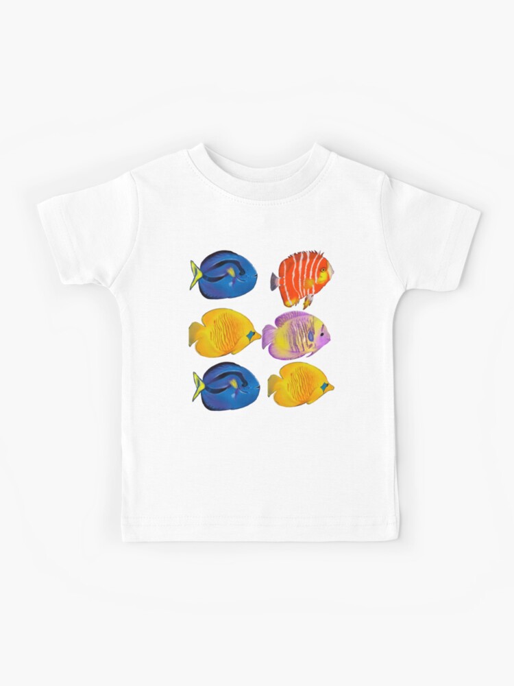 Best fishing gifts for fish lovers 2022. Coral reef fish 3 Nautical  Kids  T-Shirt for Sale by Artonmytee
