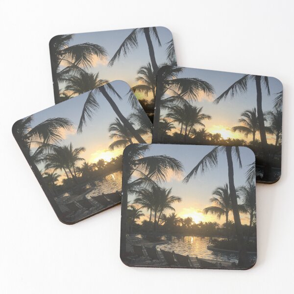 Item preview, Palm Tree Sunrise designed and sold by Lindsey Fletcher.