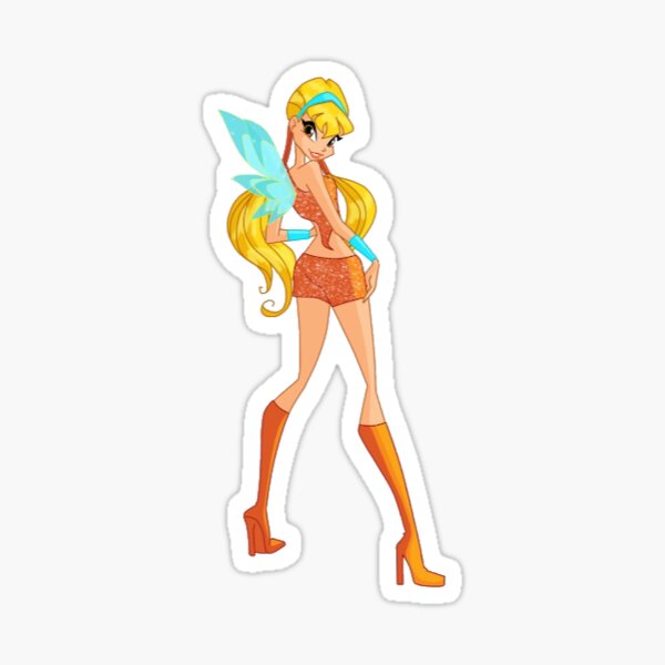 Winx Club Stella Stickers | Redbubble