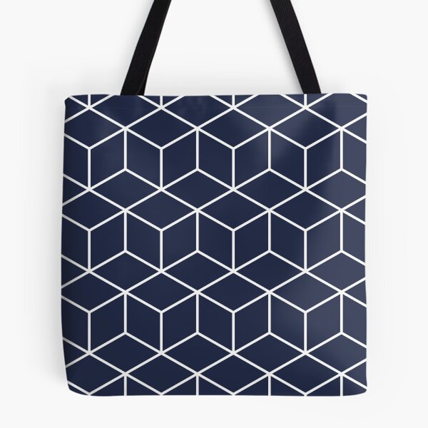 Item preview, Navy cubes designed and sold by thelustrous.