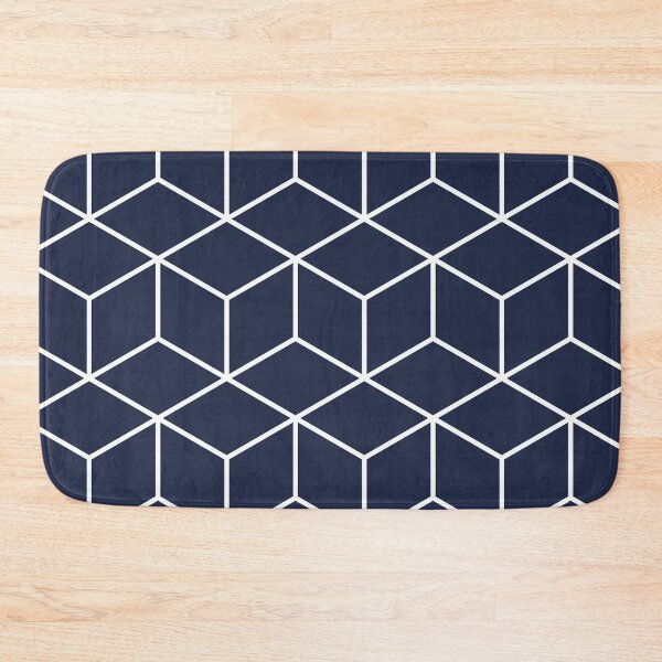 Item preview, Navy cubes designed and sold by thelustrous.