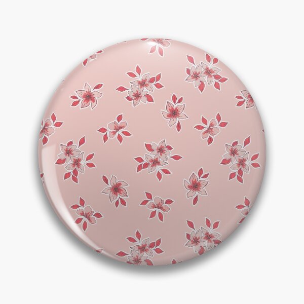 Item preview, Tiny Pink Flower Pattern Mask designed and sold by rowleyandelm.