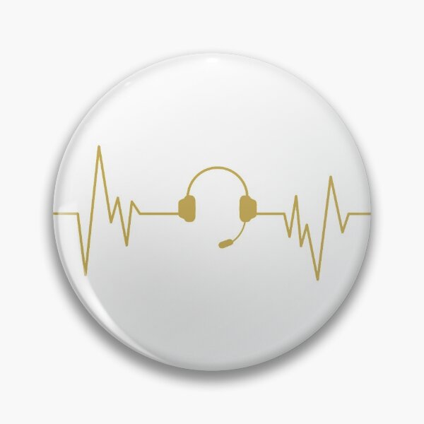 Item preview, 911 Hero Dispatcher Headset Heartbeat designed and sold by PLLDesigns.