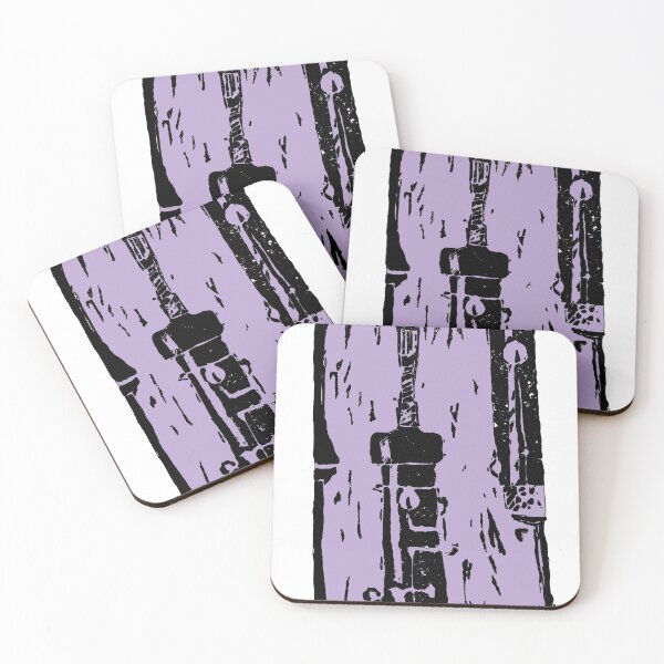 Item preview, Purple Oboe Print designed and sold by junelight19.