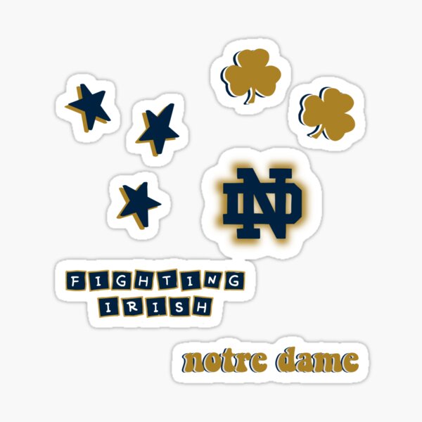 University of Notre Dame Sticker Pack Sticker