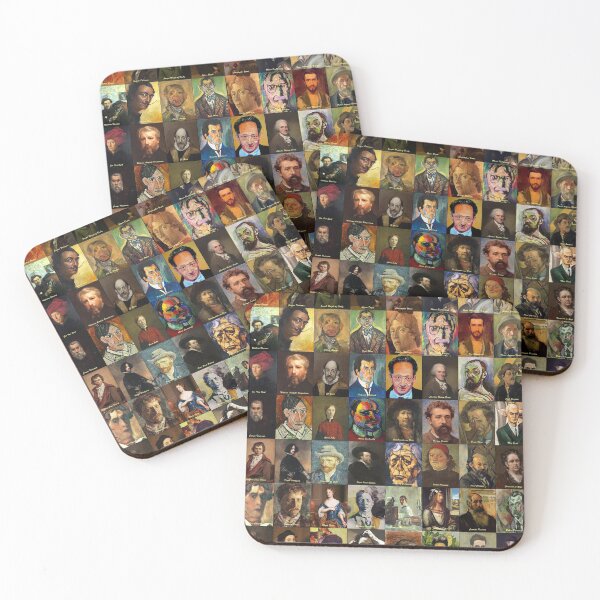 Item preview, Artist Self-Portraits designed and sold by Montage-Madness.
