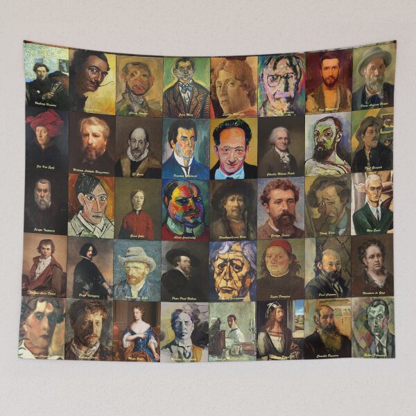 Item preview, Artist Self-Portraits designed and sold by Montage-Madness.