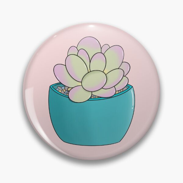 Item preview, Potted Moonstone Succulent  designed and sold by AloeThere.