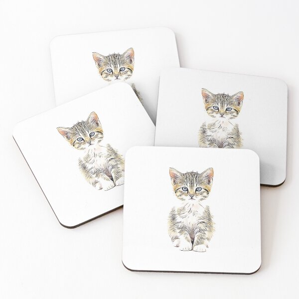 Item preview, Cute Kitten designed and sold by Gramophone Cafe.