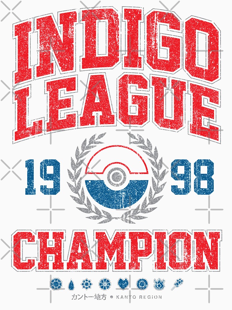 Indigo League Champion Variant Pullover Hoodie