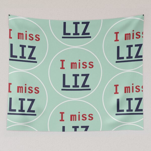 Item preview, I Miss Liz designed and sold by SupersonicGabi.