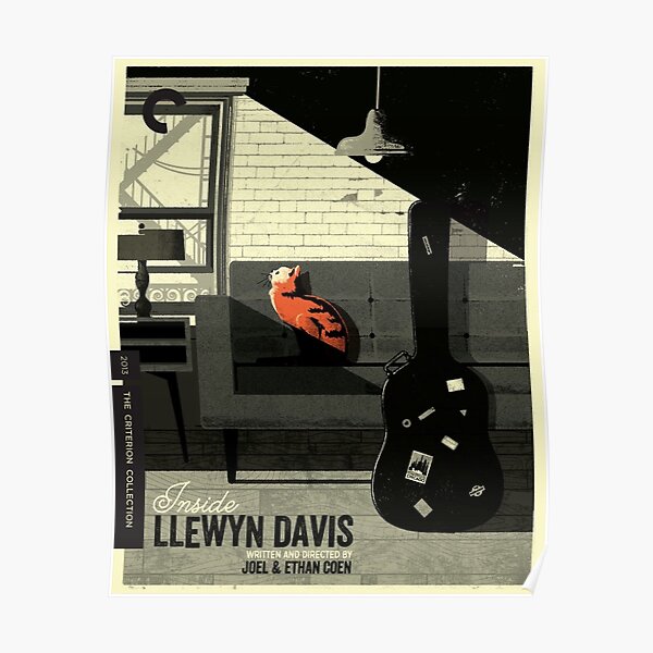 Criterion Collection Spine #794 - Inside Llewyn Davis (2013) Poster
