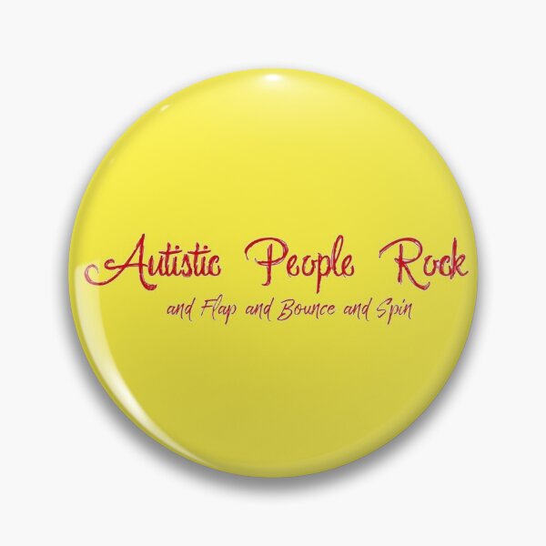Item preview, Autistic People Rock + Stimming designed and sold by ARs-designs.