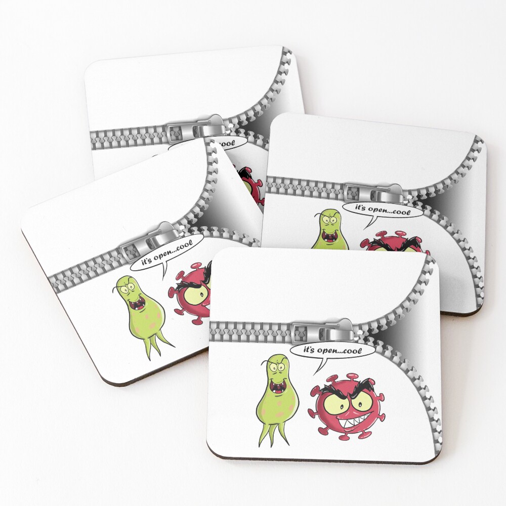 Item preview, Coasters (Set of 4) designed and sold by RedoneDesignART.