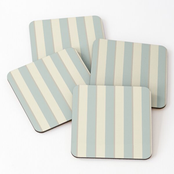 Item preview, Georgian Stripe Eau de Nil designed and sold by Sarah Vernon.