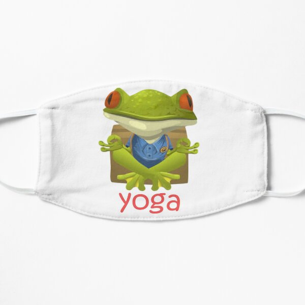 Frog yoga Mask