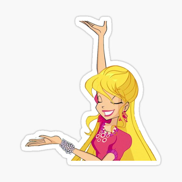 Winx Club Stella Stickers | Redbubble