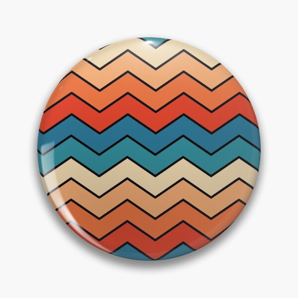 Item preview, retro zigzag designed and sold by ImagineKaye.