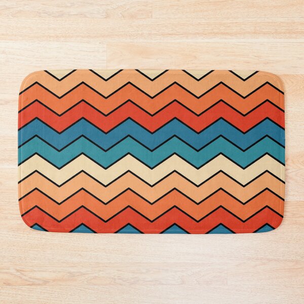 Item preview, retro zigzag designed and sold by ImagineKaye.