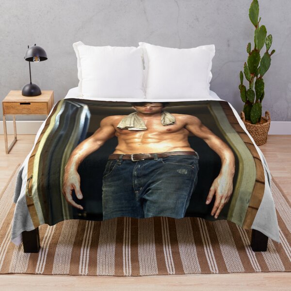 Sebastian Stan Throw Blanket