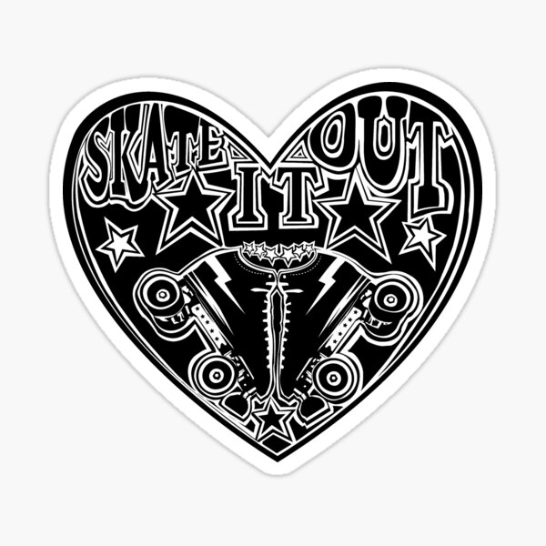 Skate It Out Sticker