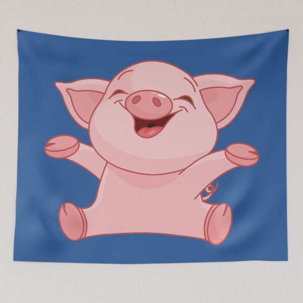 Item preview, Happy Pig designed and sold by ItsMeRuva.