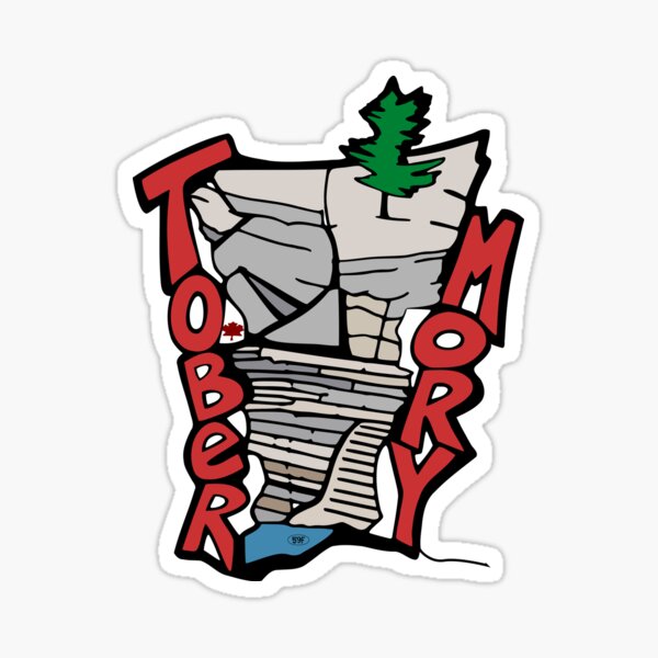 Tobermory Flowerpot Rock, Ontario, Canada Sticker