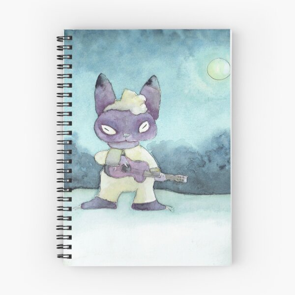 Item preview, Purple Mooncat by Lynnrts designed and sold by Lynnrts.