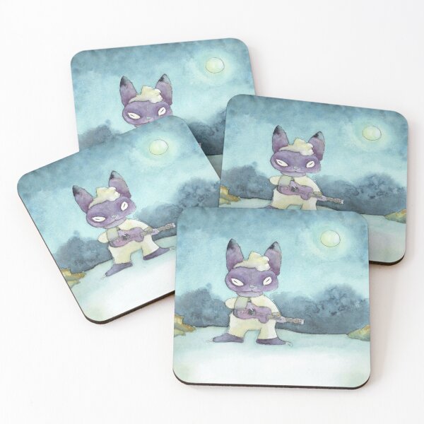 Item preview, Purple Mooncat by Lynnrts designed and sold by Lynnrts.