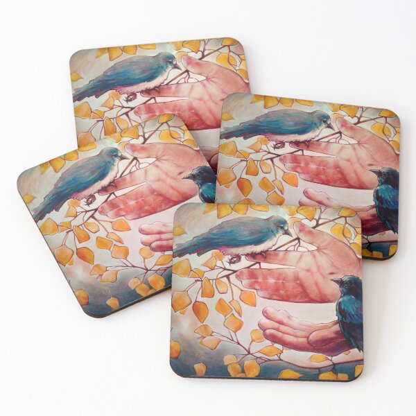 Item preview, Hope is a Thing with Feathers designed and sold by Carin Fausett.