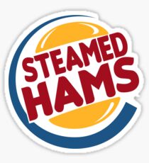 Steamed Hams Sticker