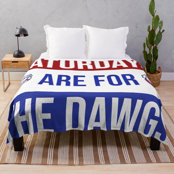 Item preview, Saturdays are for the Dawgs tapestry designed and sold by carolinejane36.