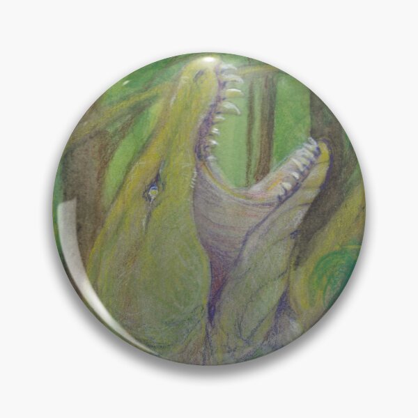 Item preview, Marsh Serpent Watercolor Illustration designed and sold by HeleneTimma.