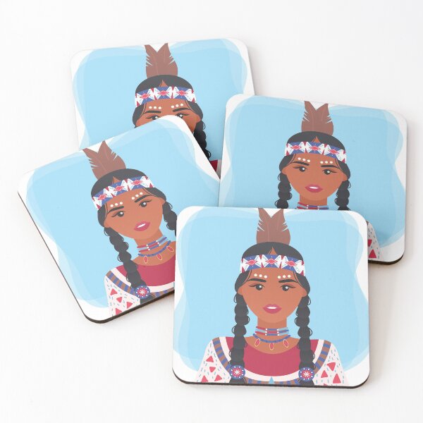 Item preview, Indigenous girl designed and sold by Zieno’s.