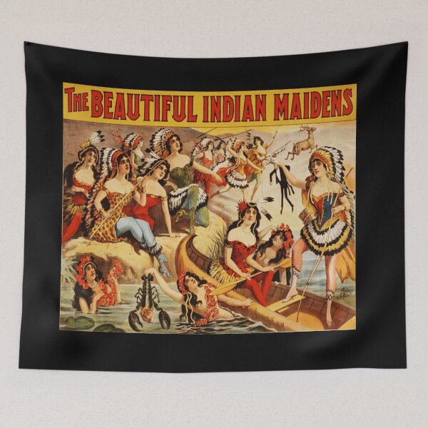 Item preview, Vintage Poster - The Beautiful Indian Maidens designed and sold by Slydell1.