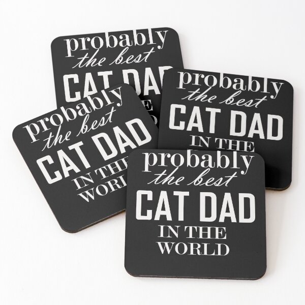 Item preview, Probably the Best Cat dad in the world gift funny t shirt designed and sold by mohmmed22.