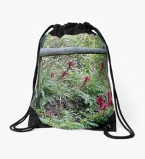 Remnant of a Fence Drawstring Bag