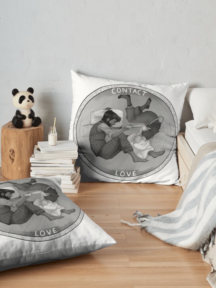 Alternate view of Doctor / Master -- Contact Floor Pillow