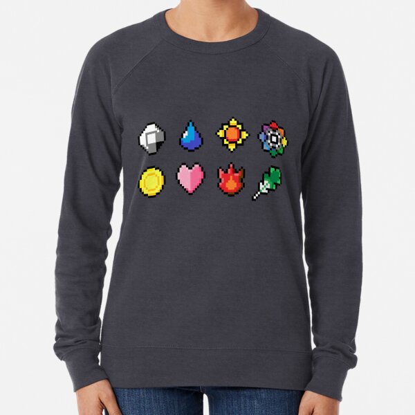 Indigo League Badges Lightweight Sweatshirt