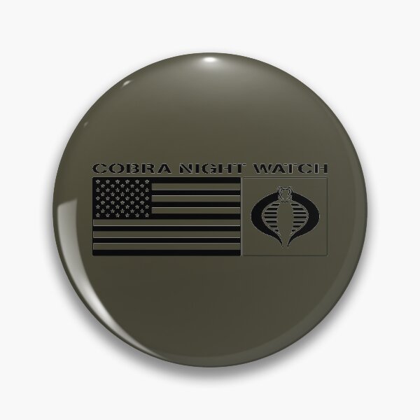 Item preview, Gi Joe Cobra Enemy Night Watch Logo designed and sold by AJ  Liber.
