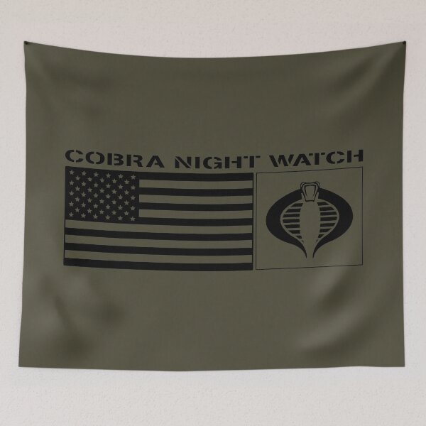 Item preview, Gi Joe Cobra Enemy Night Watch Logo designed and sold by AJ  Liber.